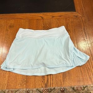 Baby blue size 4 Lululemon skirt